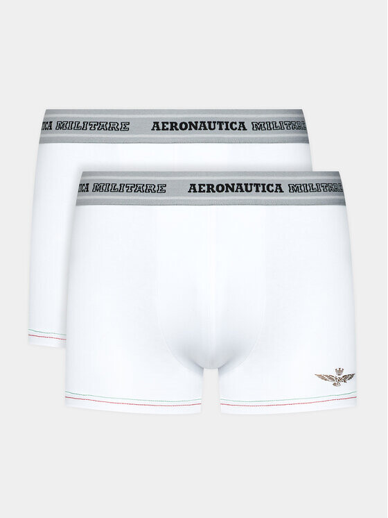 

Комплект из 2 боксеров Aeronautica Militare, белый