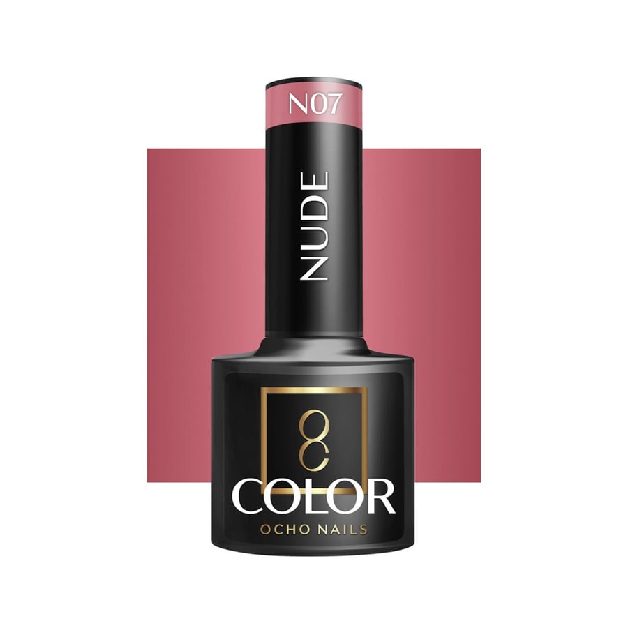 

OCHO NAILS Гибридный лак для ногтей нюд N07 -5 г Active Shop