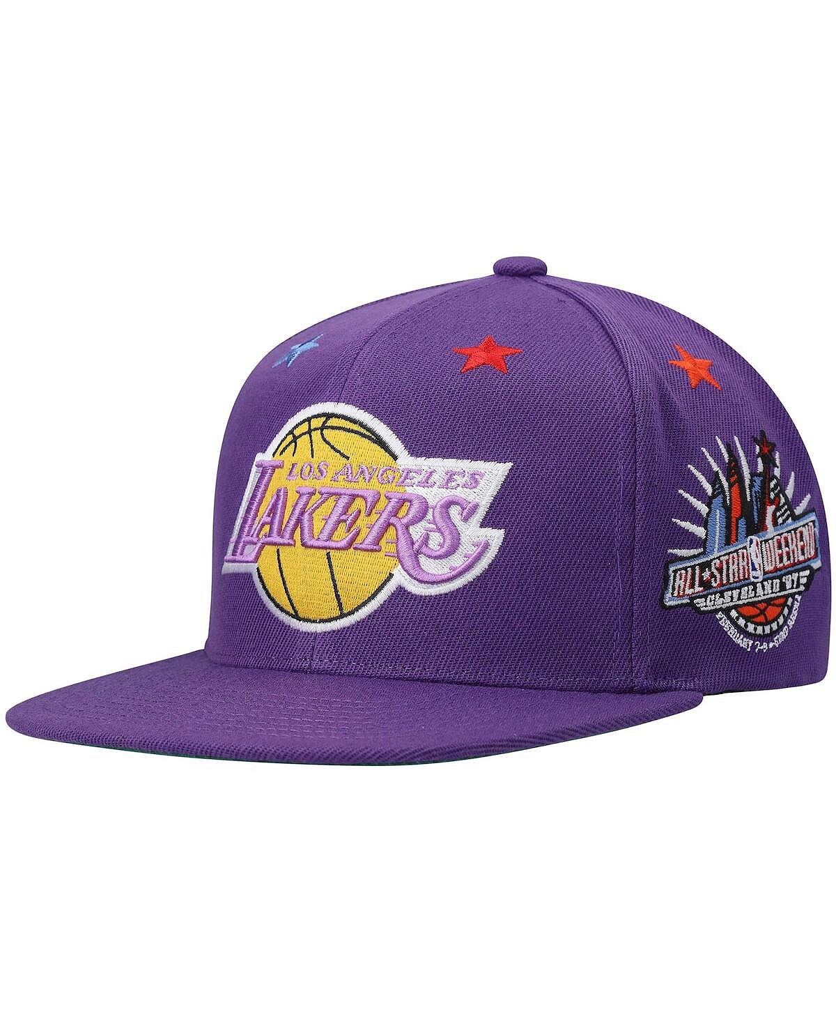 

Мужская фиолетовая бейсболка Los Angeles Lakers Hardwood Classics 1997 NBA All-Star Weekend Top Star Snapback Mitchell & Ness