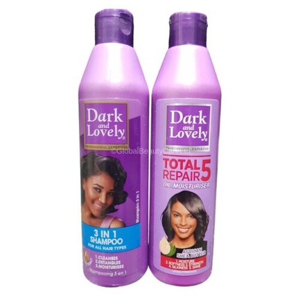 

Dark and Lovely 3-в-1 шампунь и увлажняющее средство с оливковым маслом