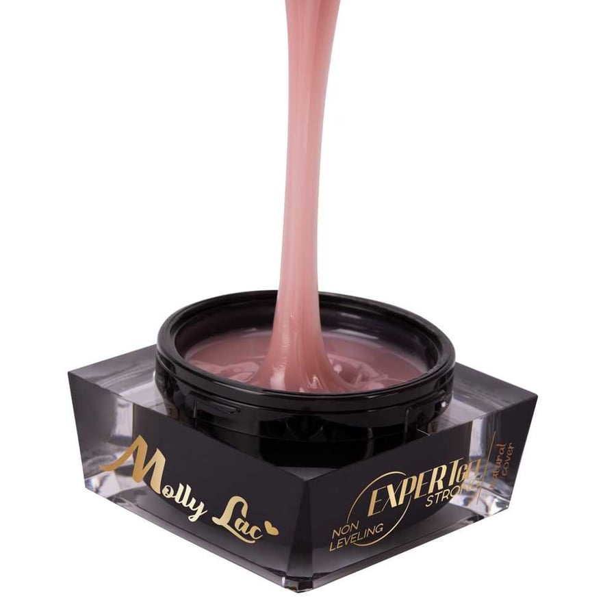 

Expert Gel Strong натуральный гель для наращивания ногтей от Monika Mielniczuk MollyLac без HEMA/Di-HEMA 15 г