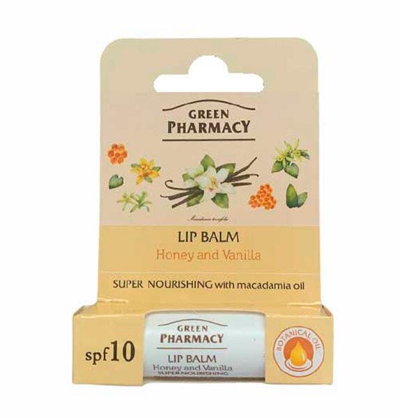 

Бальзам для губ Мед и ваниль 1 шт Green Pharmacy