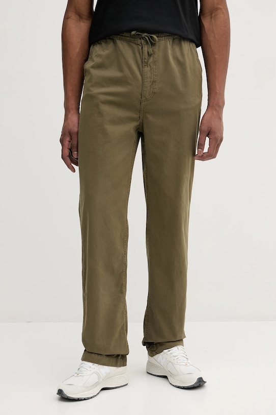 

Хлопковые брюки Basic Cotton Pants Alpha Industries, зеленый