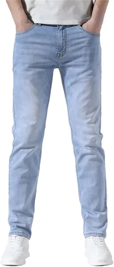 Джинсы Slim Straight Fit Light Blue