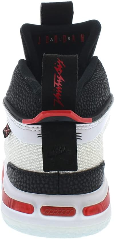 Мужские кроссовки Nike Air Flight Lite Mid, белый/черный/красный — фото 4