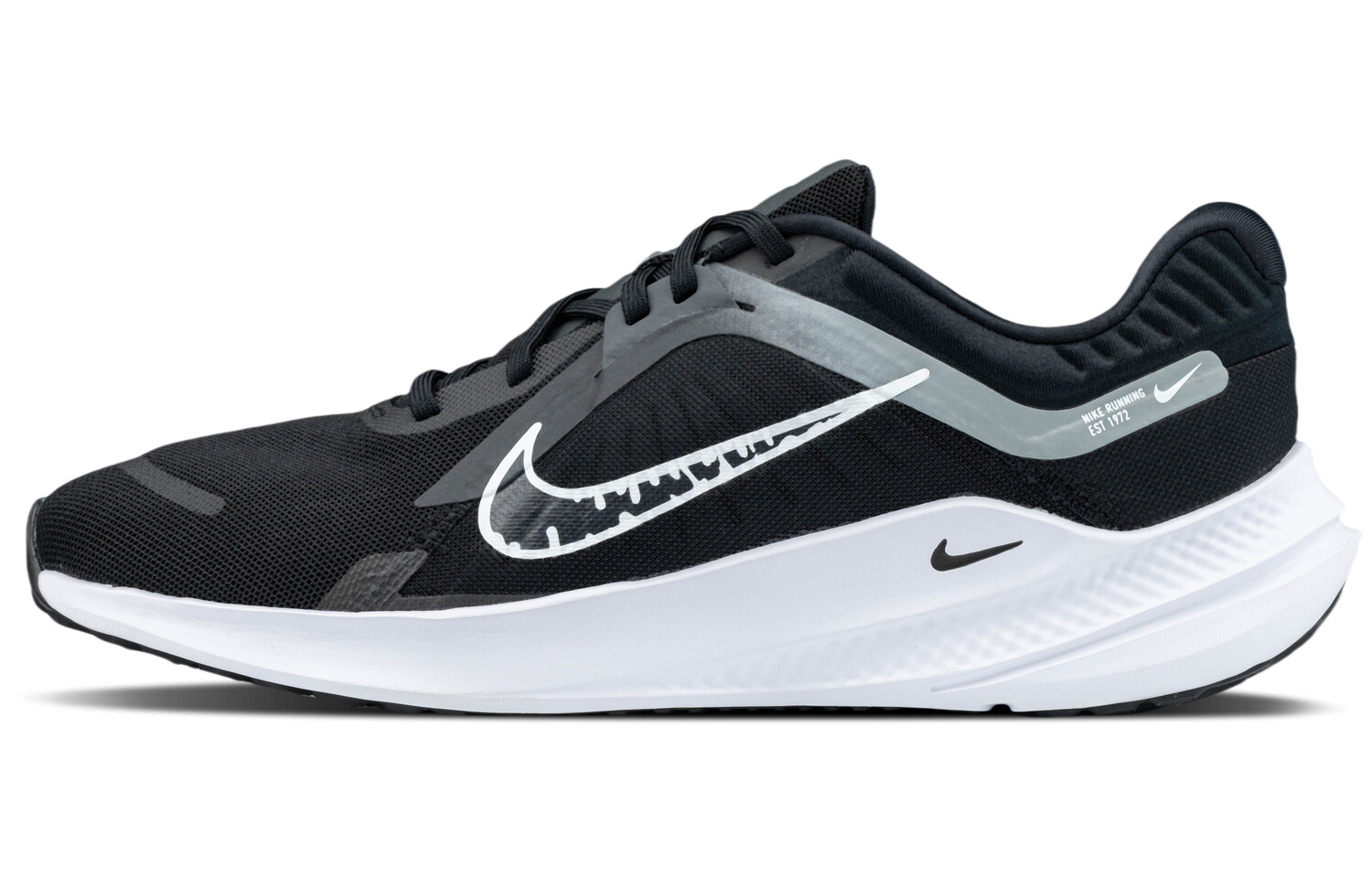 

Кроссовки Quest 5 мужские с низким верхом белые/серые Nike