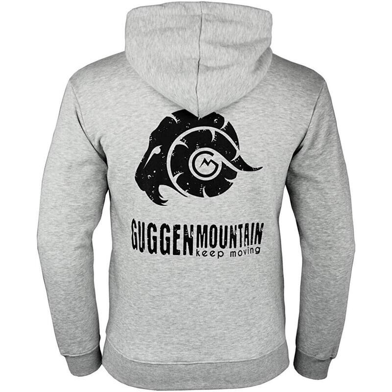 

Толстовка Guggen Mountain, цвет grau/grau/schwarz