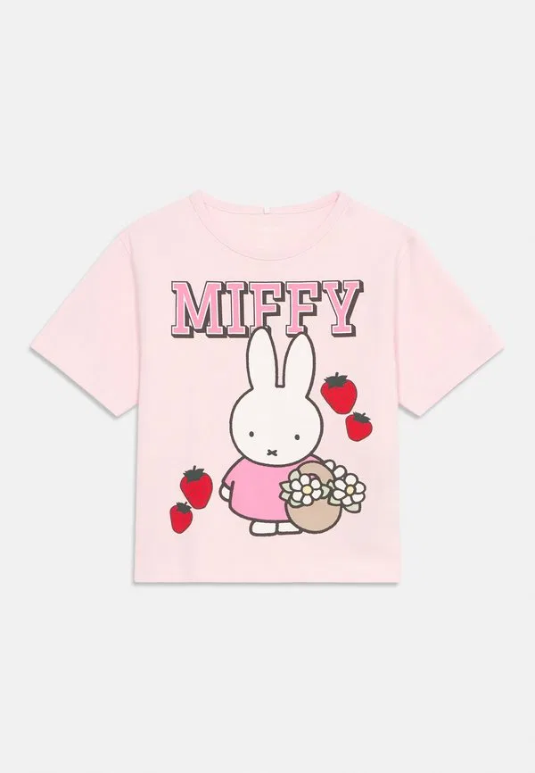 Футболка с принтом nmfamma Name It, Cradle Pink — фото 3