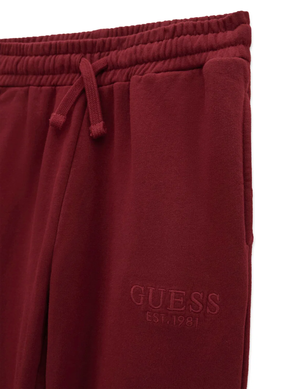 Спортивные штаны стандартного кроя для мальчика Guess, темно-красный — фото 3