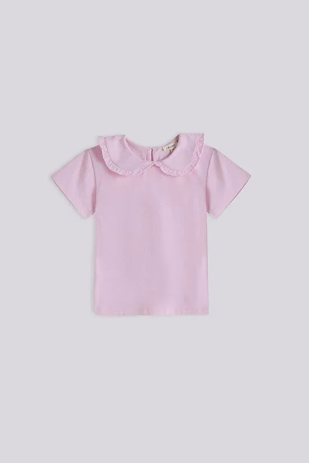 Детская футболка для девочек с коротким рукавом Gb Baby Basic, Pink
