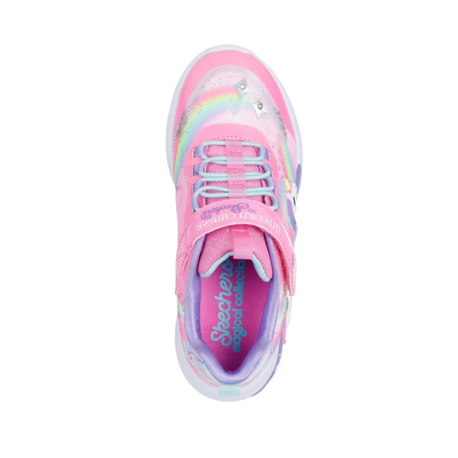 Детские кроссовки для девочек Skechers 302298NPKMT, Rosa — фото 3