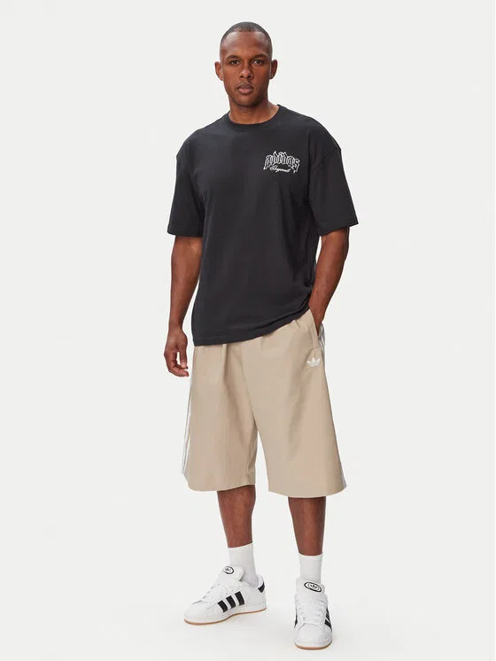 Футболка loose fit Sst Arch Adidas, черный — фото 2