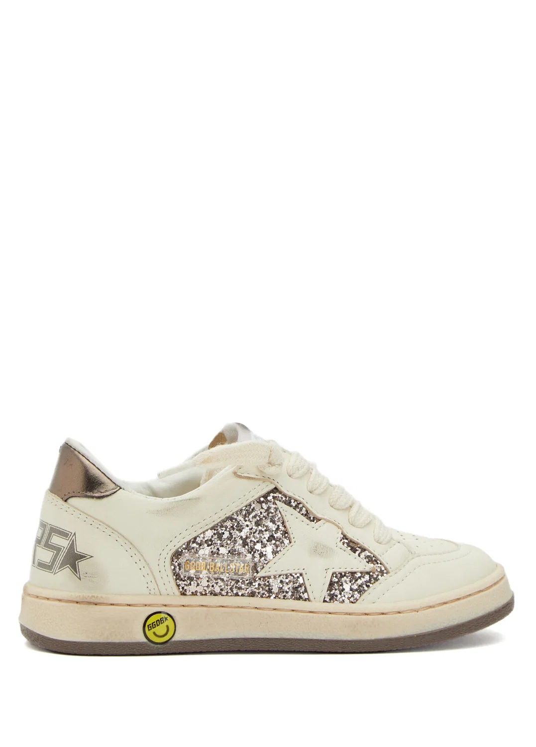 Кроссовки детские Golden Goose Ball Star, многоцветный белый