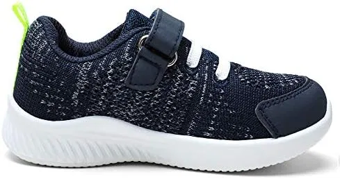 Детские кроссовки для бега и ходьбы nerteo, Navy/Green — фото 4