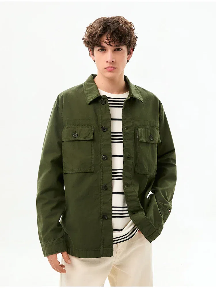 Куртка Utility Shirt Jacket от TOMMY HILFIGER, Olive