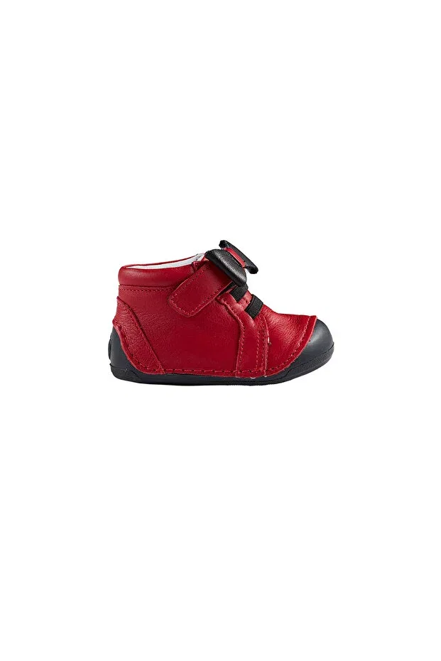 Детские ботинки для девочек кожаные Panço, Red