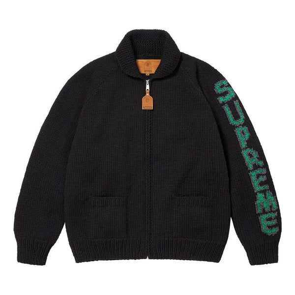 

Свитер camacho cowichan sweater 'black green' Supreme, черный