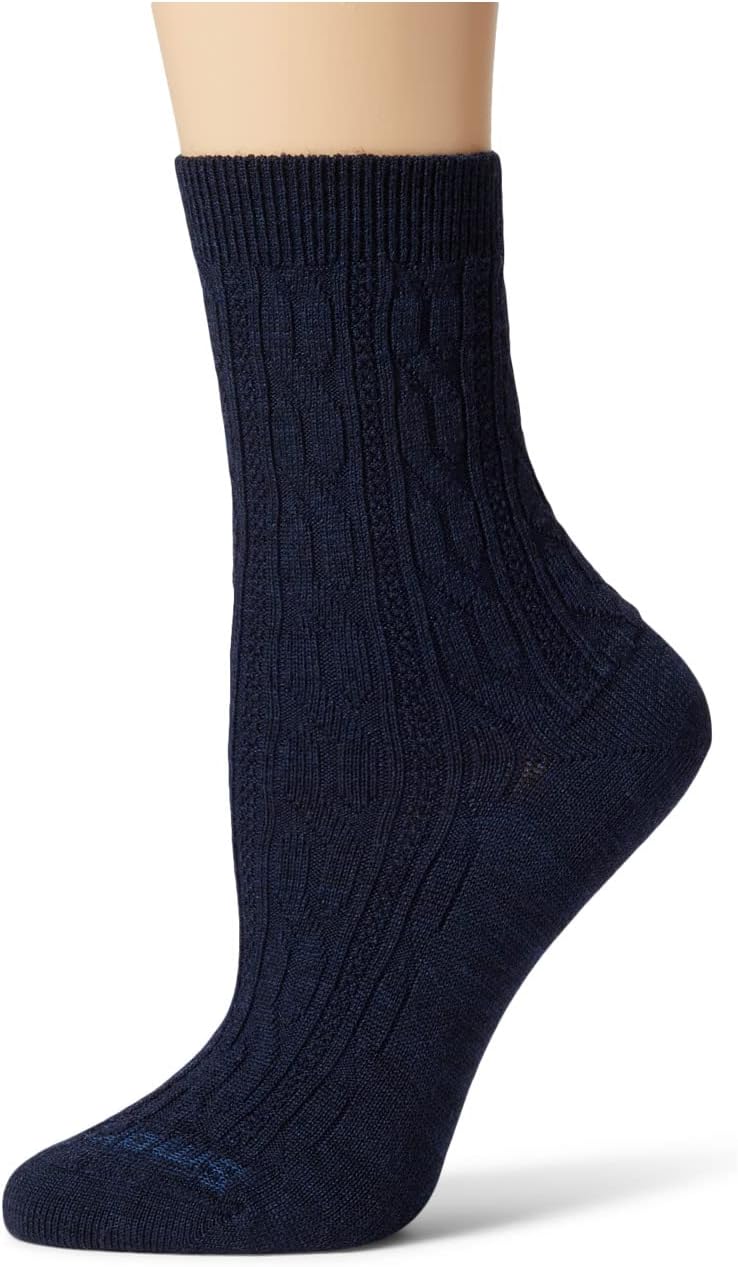 

Повседневный комплект из мериносовой шерсти Cable Zero Cushion Smartwool, цвет Deep Navy Heather