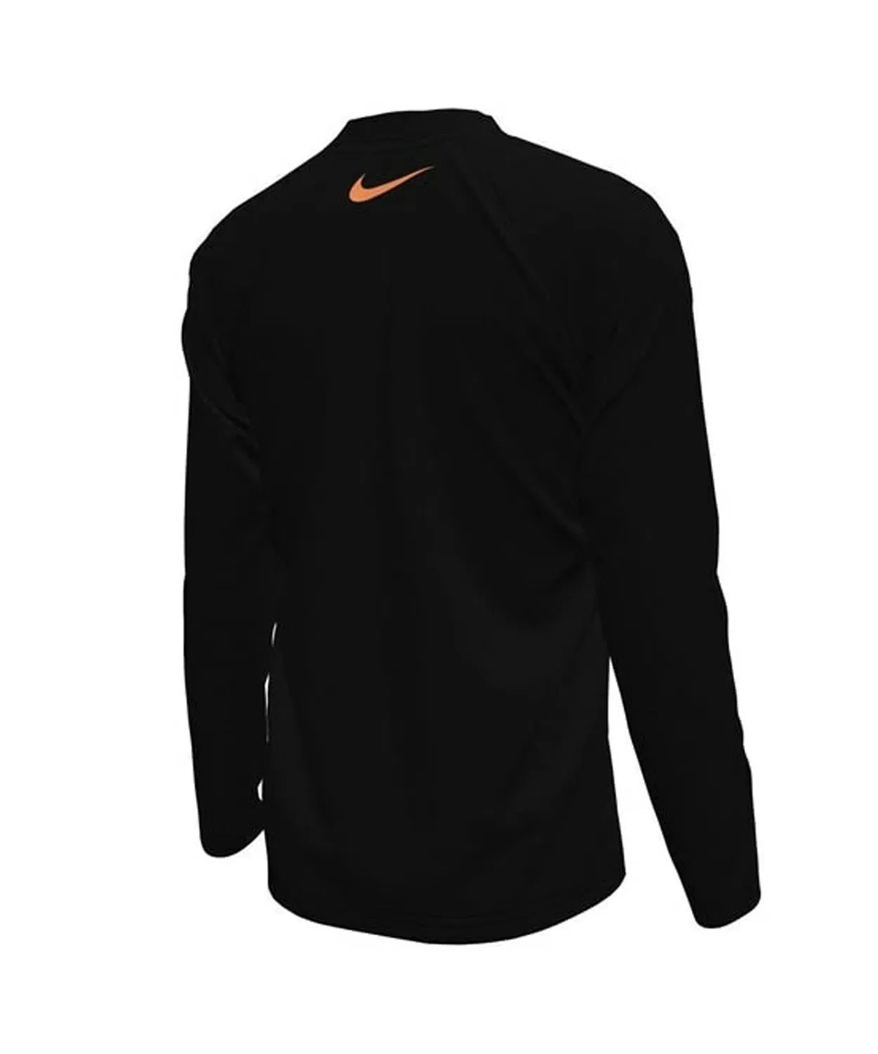 Детский рашгард с длинным рукавомNIKE Bubble Zip Hydroguard, Черный — фото 3