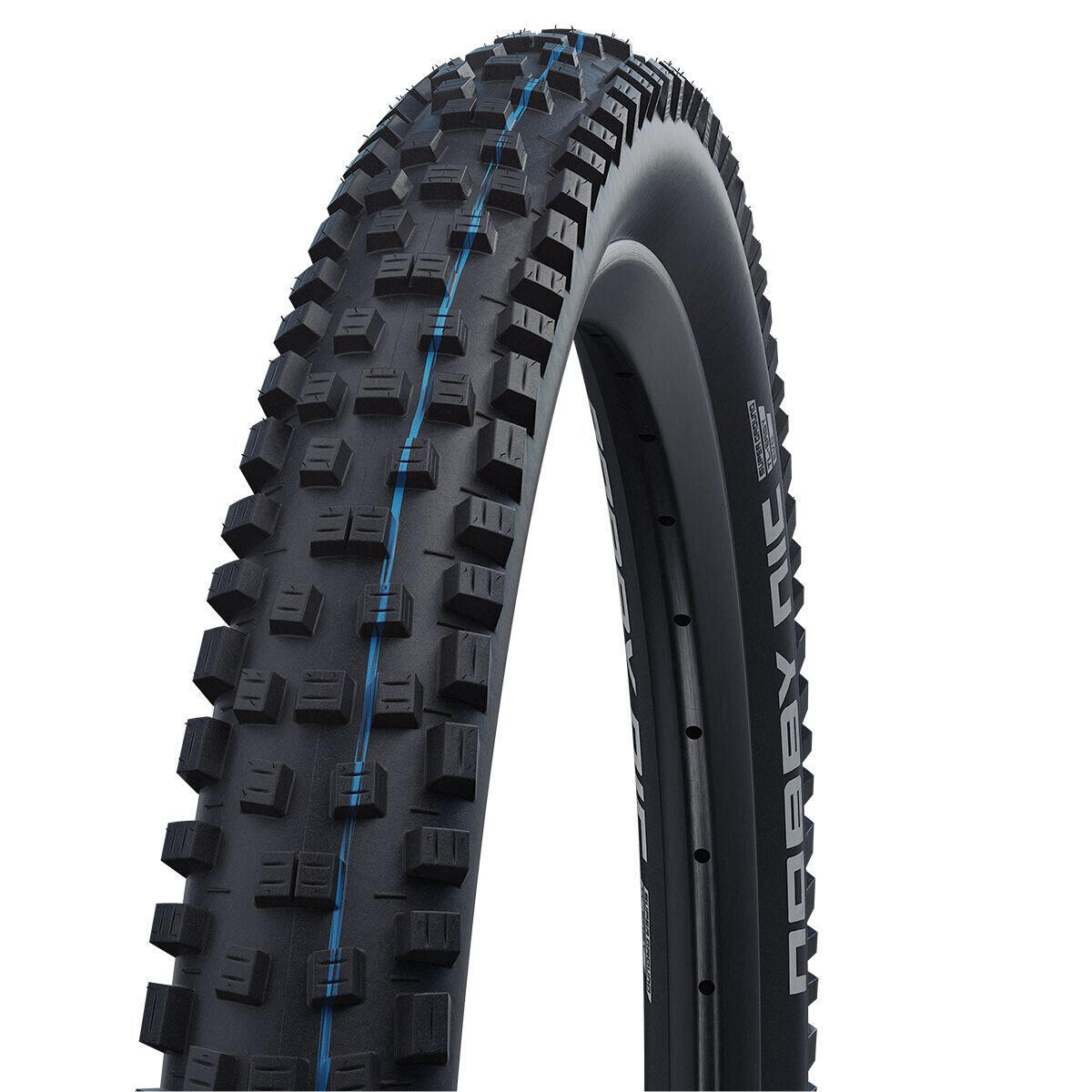 

Складная покрышка Nobby Nic — 26 x 2,25 дюйма — Addix SpeedGrip SCHWALBE, черный / черный / черный