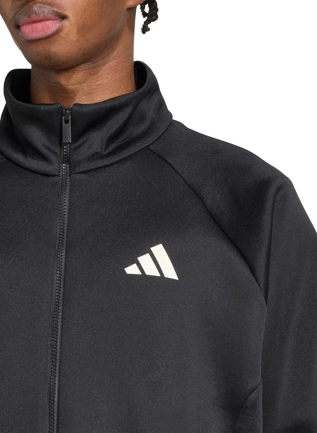 Олимпийка с контрастными вставками M stadium tt Adidas, черный — фото 4
