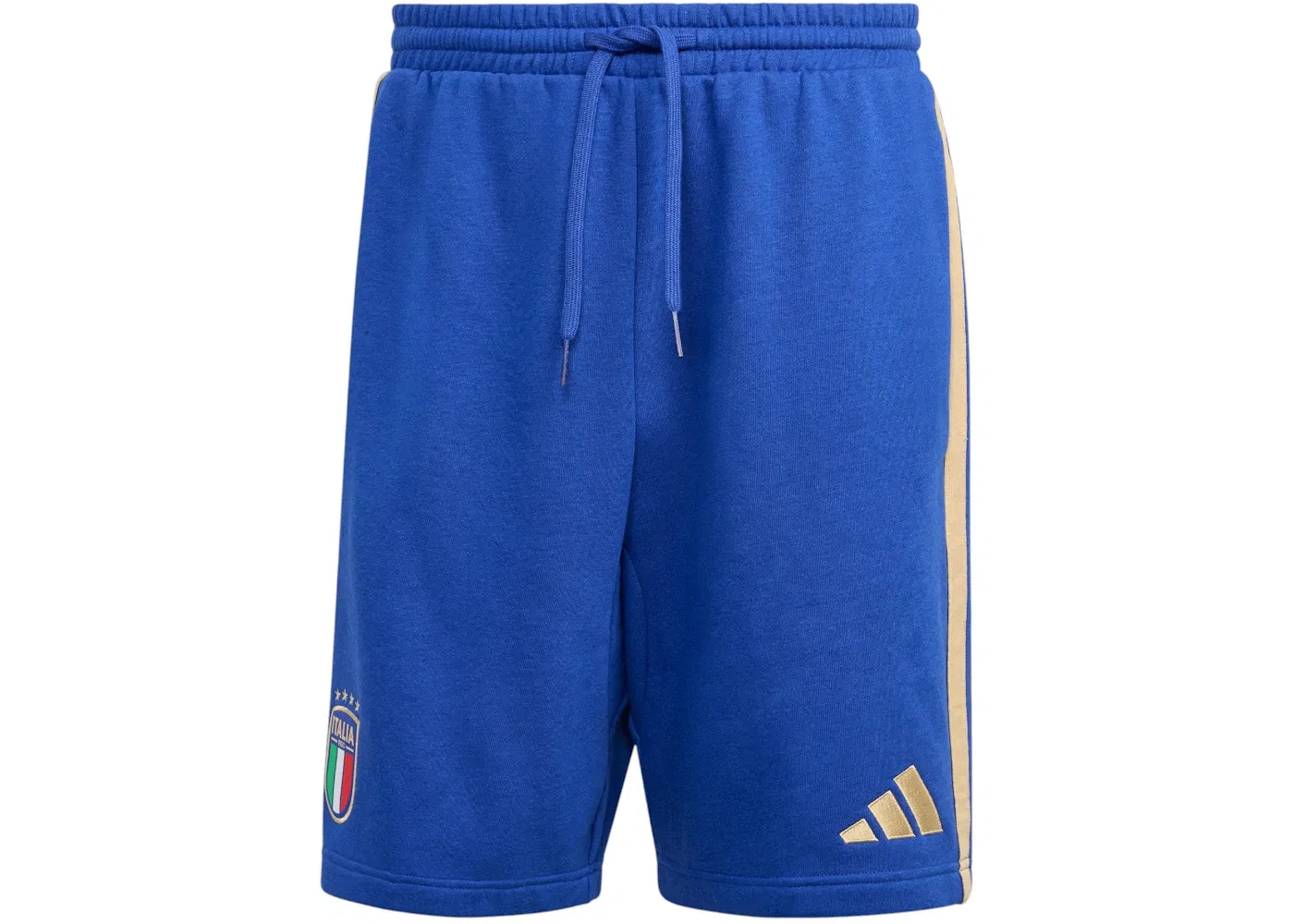 Мужские шорты из флиса с принтом Adidas Italy DNA Shorts, Bold Blue