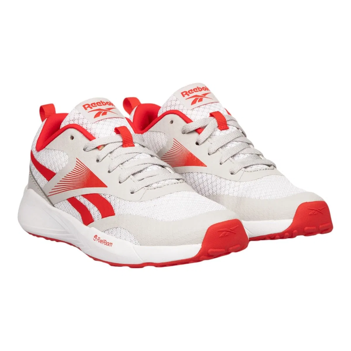 Детские кроссовки для мальчиков Energen Run Reebok, Mistgrey White Energyred — фото 4