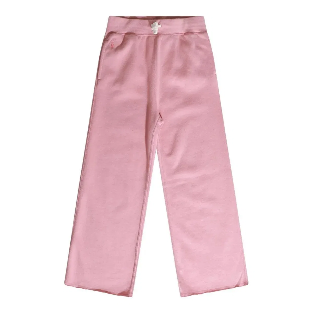 Штаны для девочек с широкими штанинами Kids Wide-Leg Lounge Trousers Polo Ralph Lauren, Tickled Pink