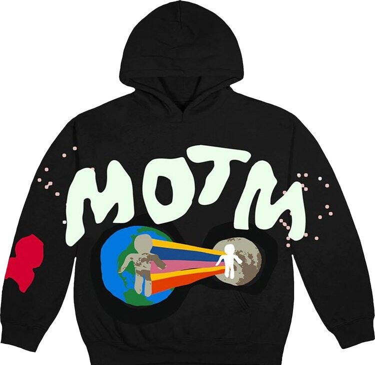 

Худи Cactus Plant Flea Market x Kid Cudi For MOTM III I Am Curious Hoodie 'Black', черный