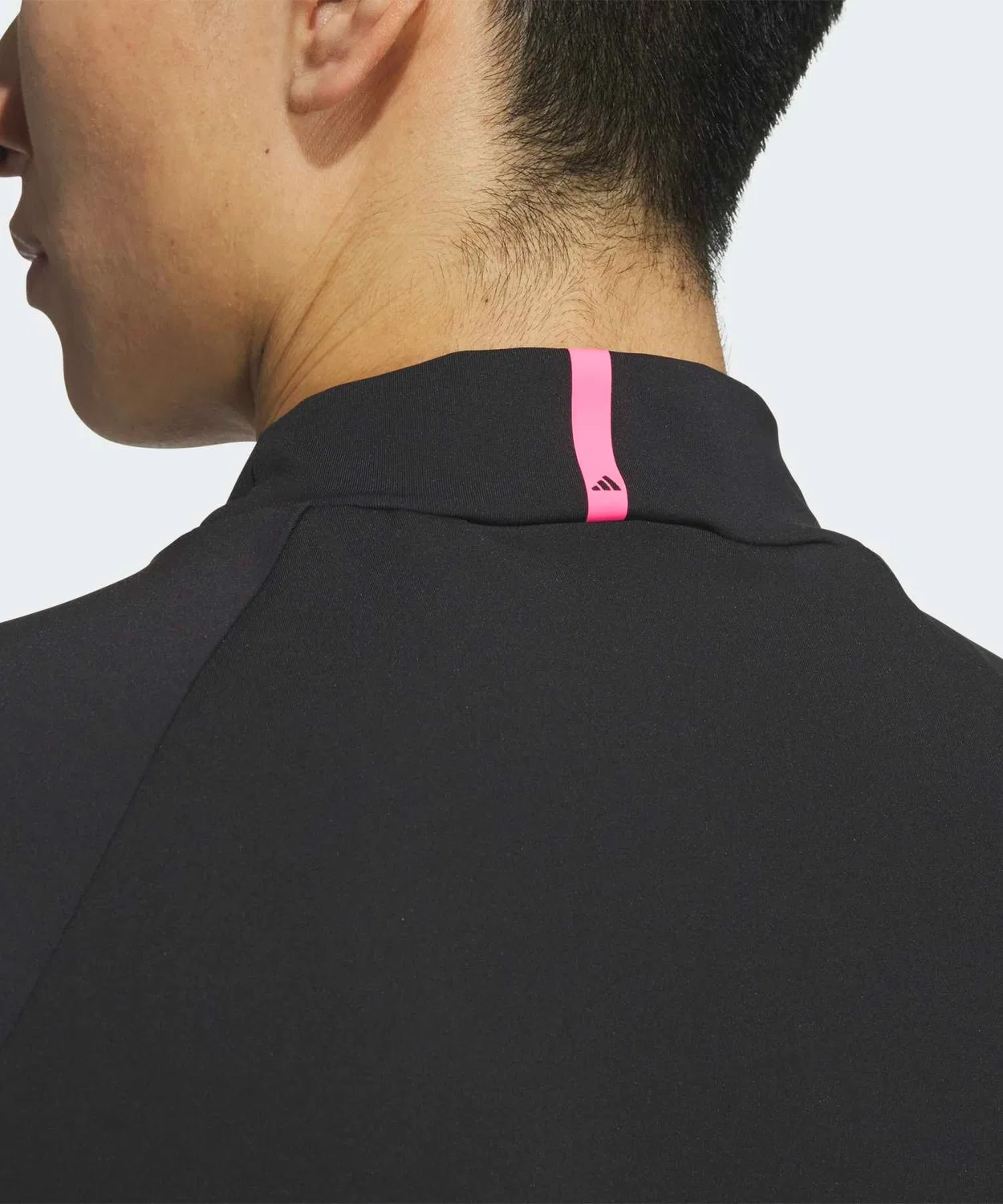 Мужская футболка с длинным рукавоми высоким воротом Frost Guard Mockneck Shirt Adidas, Черный — фото 3