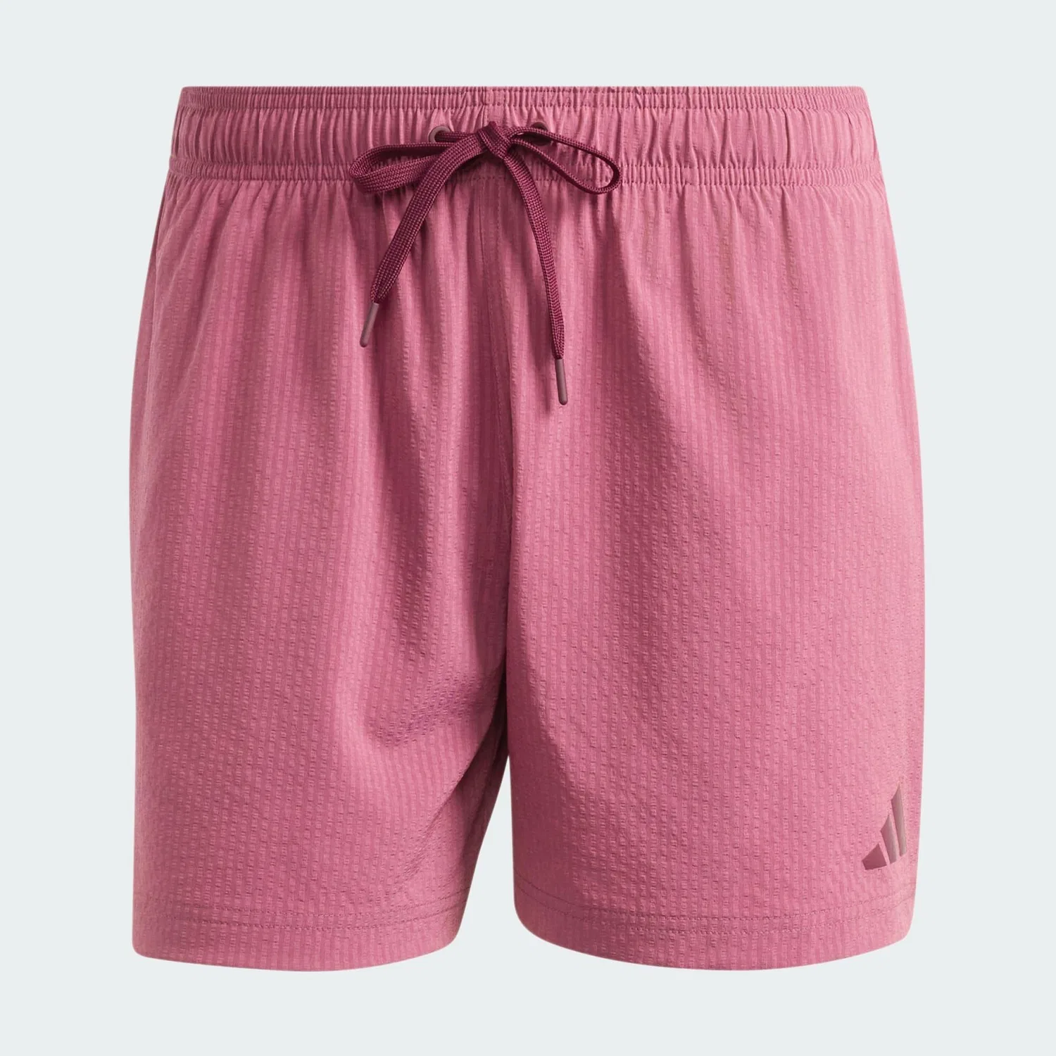 Мужские плавательные шорты с иризирующим эффектом IRISIERENDE SEERSUCKER BADESHORTS, 13 CM Adidas, Karminrot — фото 2