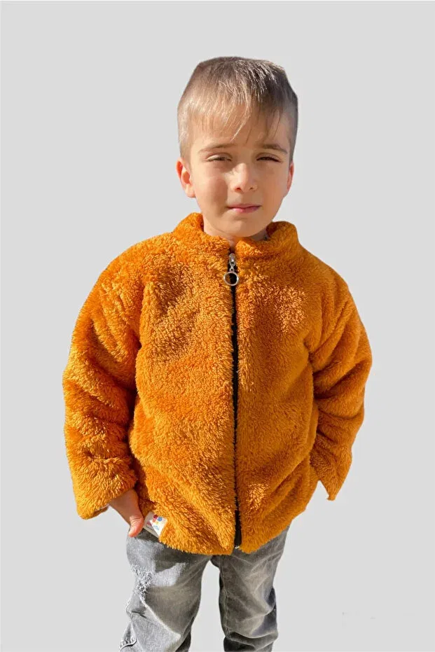 Детский кардиган на молнии с принтом Nurbeli, Multicolor