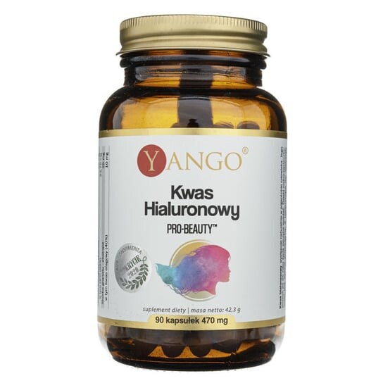 

Yango, Pro-Beauty Гиалуроновая кислота 470 мг, 90 капсул. Inna marka