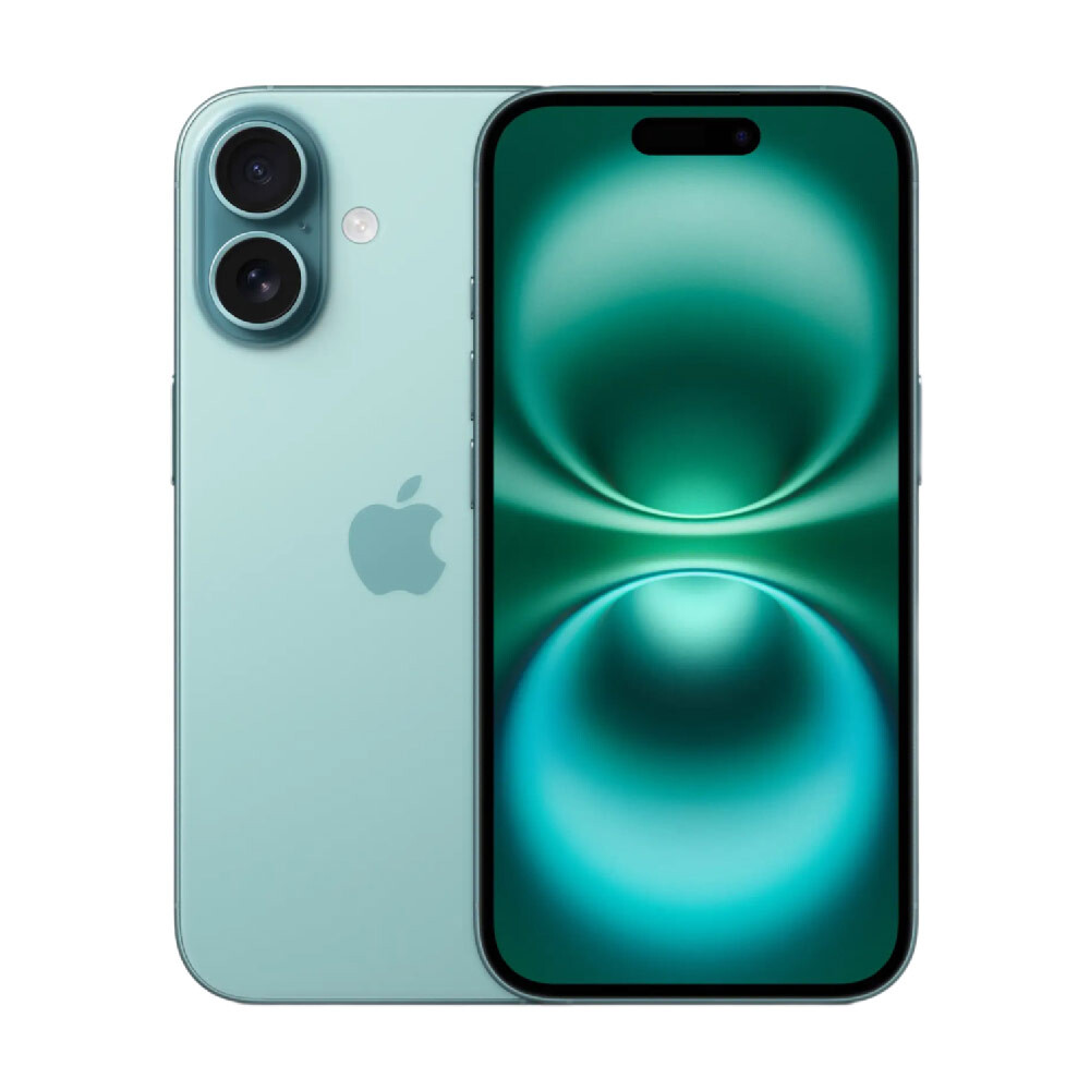 

Смартфон Apple iPhone 16, (Dual eSIM), 512 ГБ, Teal, Зеленый, Смартфон Apple iPhone 16, (Dual eSIM), 512 ГБ, Teal