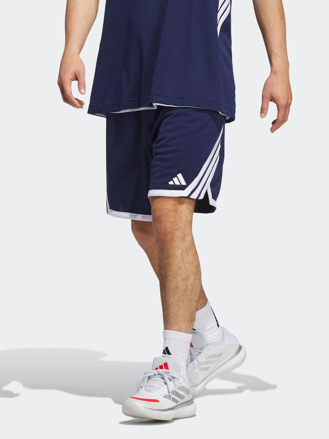 Шорты баскетбольные adidas 3G Speed Aeroready, синие