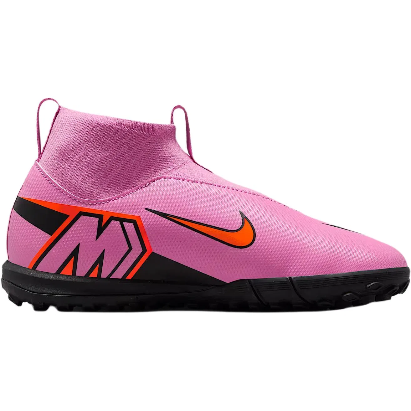 Детские футбольные бутсы с высоким верхом Mercurial Superfly 10 Nike, Pink — фото 3