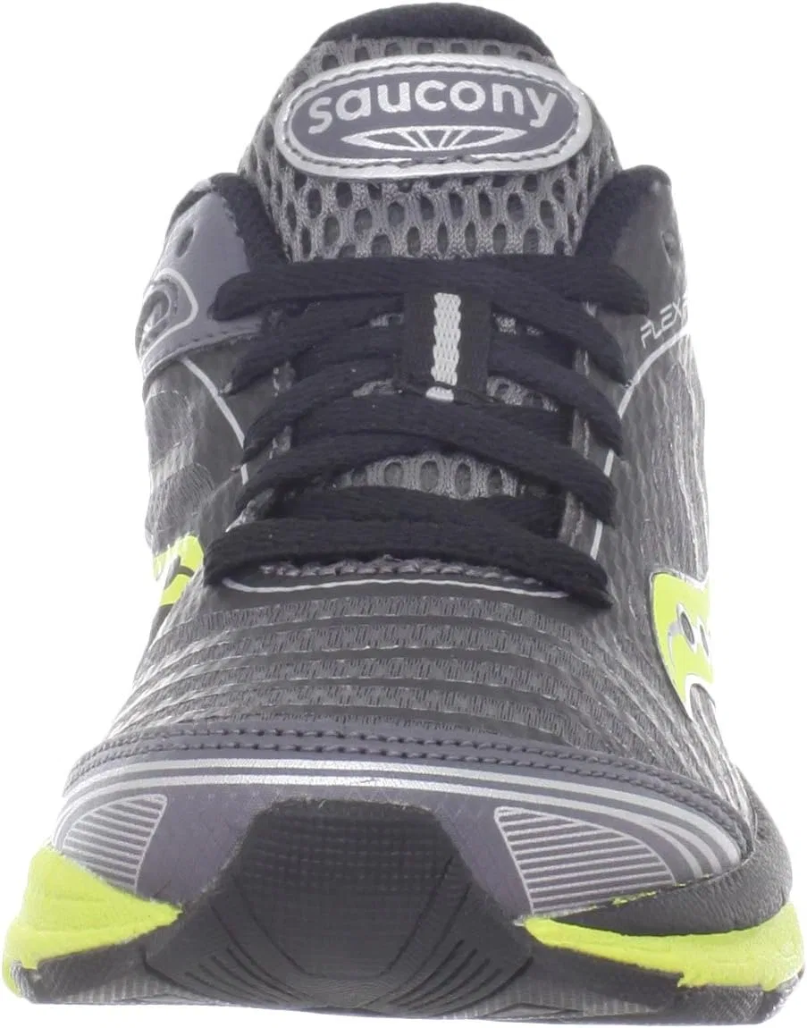 Детские кроссовки для мальчиков Kinvara 3 Saucony, Black/Silver/Citron — фото 2