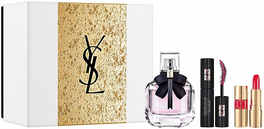 

Парфюмерный набор Yves Saint Laurent Mon Paris, 3 предмета