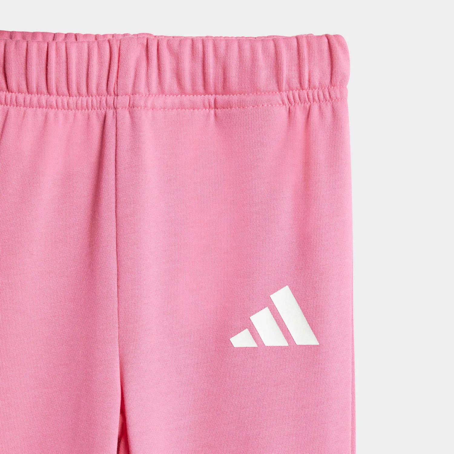 Детский спортивный костюм из футера Adidas, Роза — фото 4