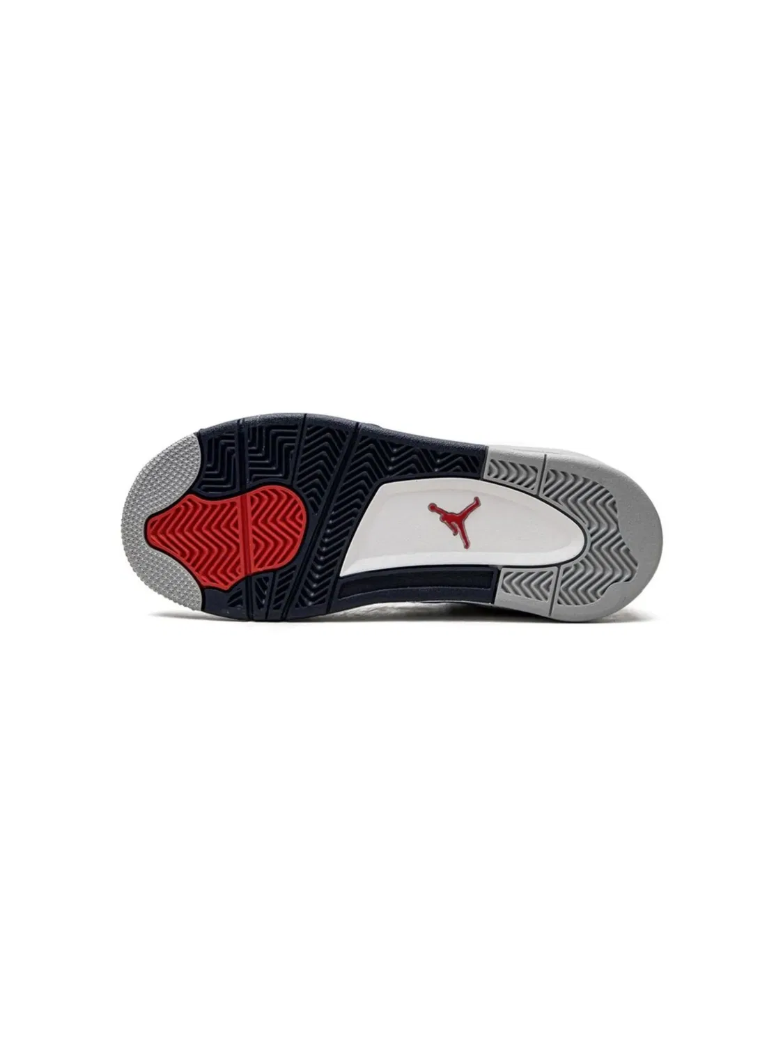 Кроссовки Air Jordan 4 Retro, белый — фото 2