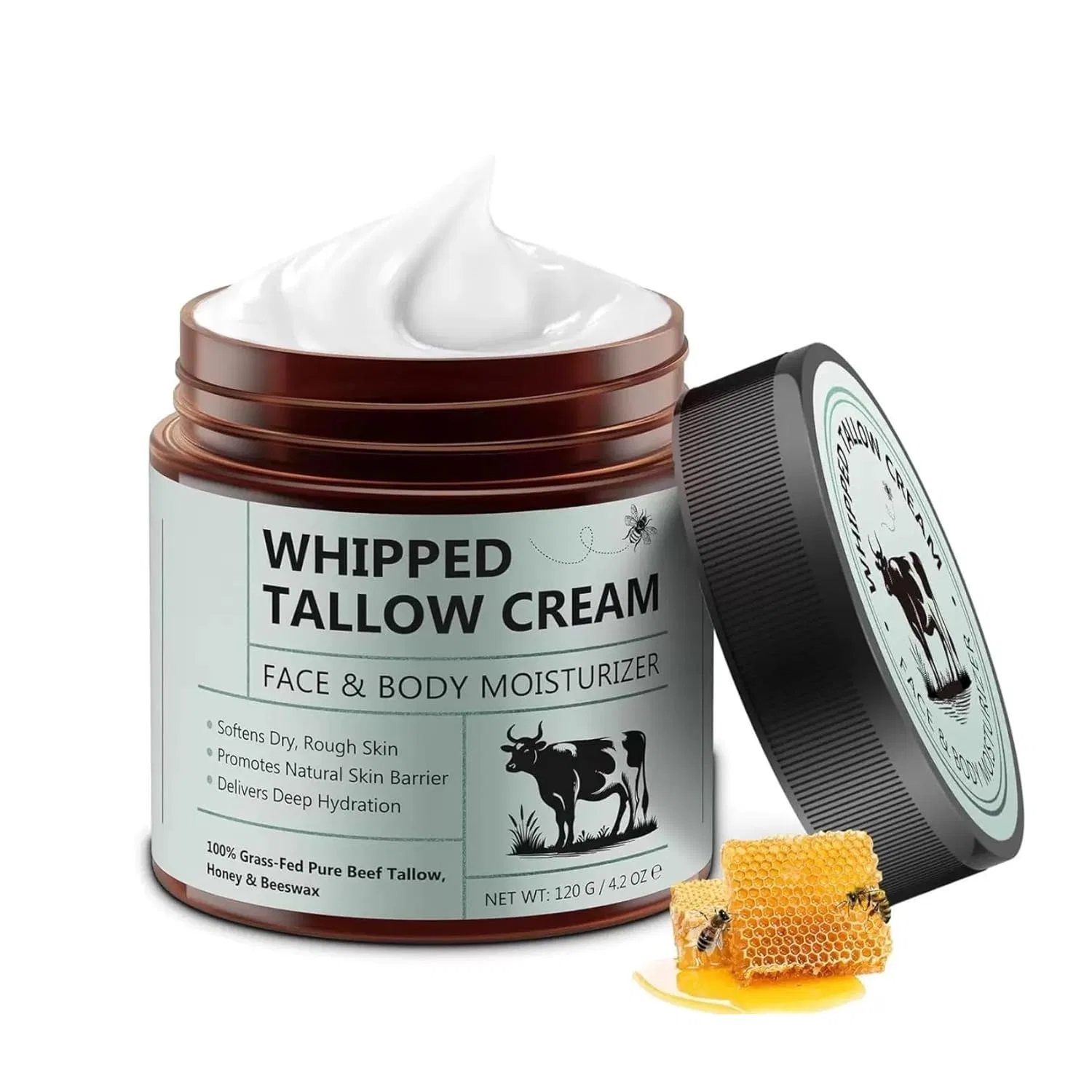 Крем для лица и тела Tallow Cream, Barevel, 120 г
