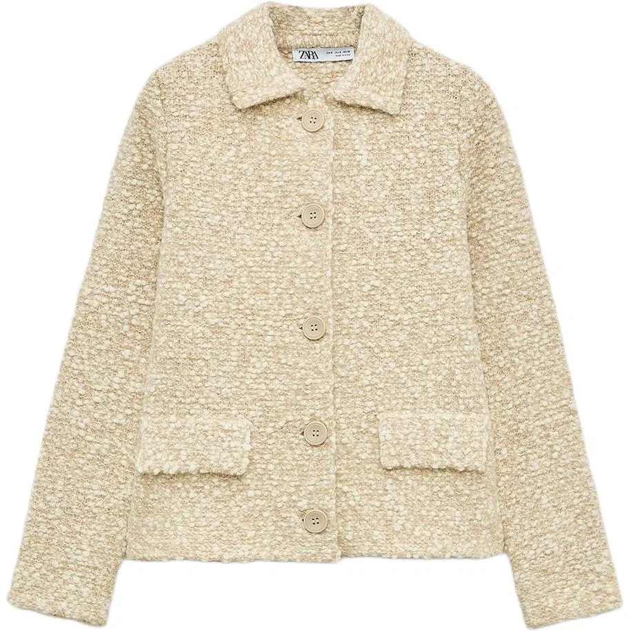 Женское пальто Sand ZARA, Sand