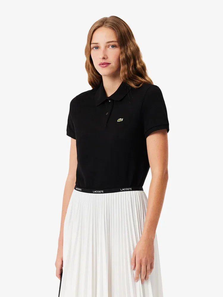 Футболка поло LACOSTE Regular Fit, Черный