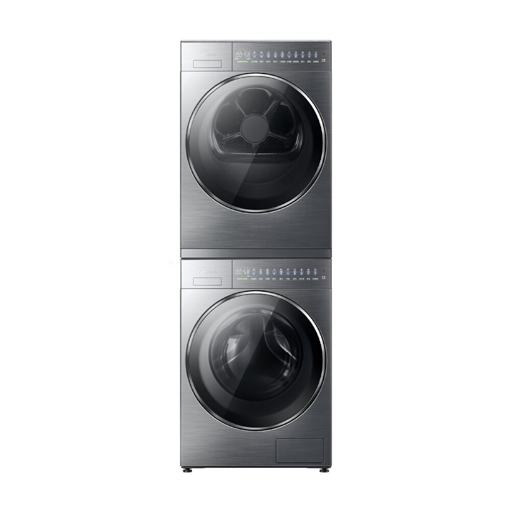 

Комплект для стирки и сушки белья Toshiba DG-10T25B+DH-10T25B, серый