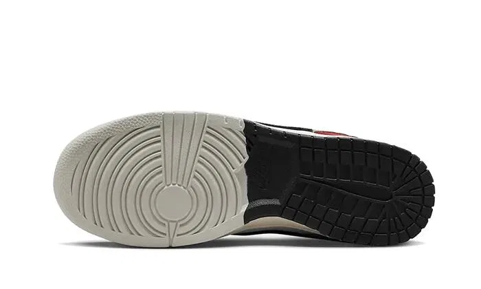 Детские кроссовки с принтом Dunk Low Chicago Split Nike, Bunt — фото 3