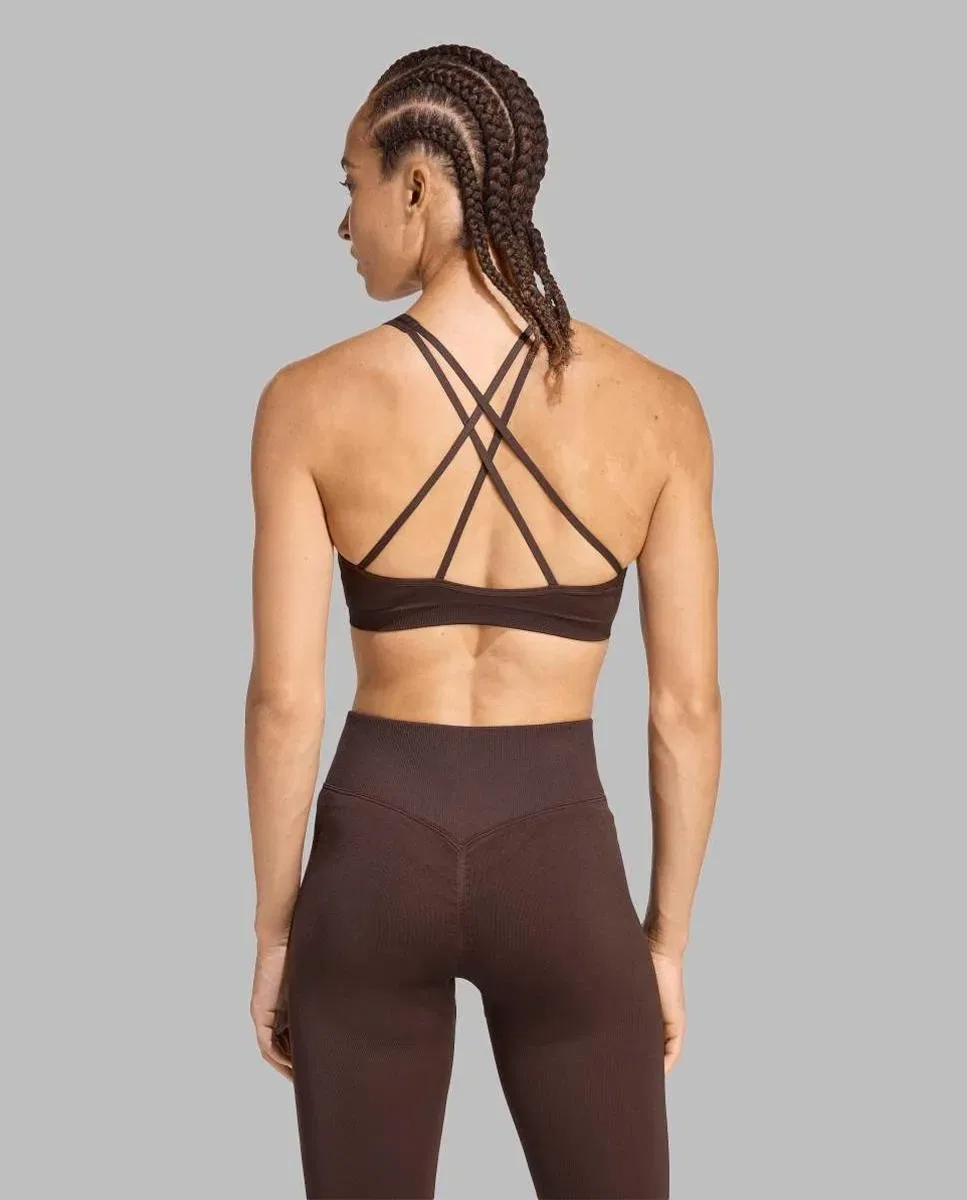 Женский топ Workout Essentials adidas, Цвет Marrón — фото 4