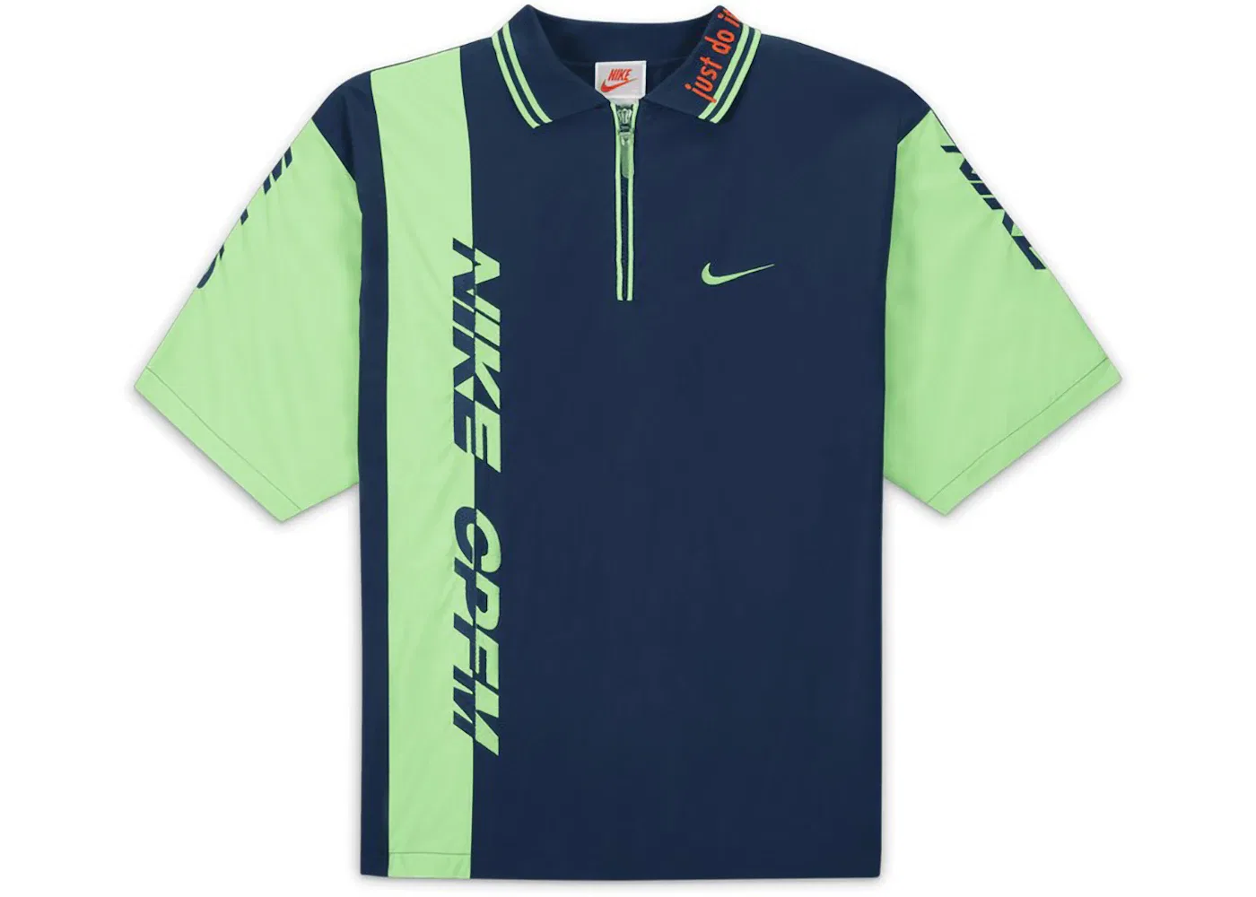 Мужское поло Nike x Cactus Plant Flea Market S/S Polo Navy Green