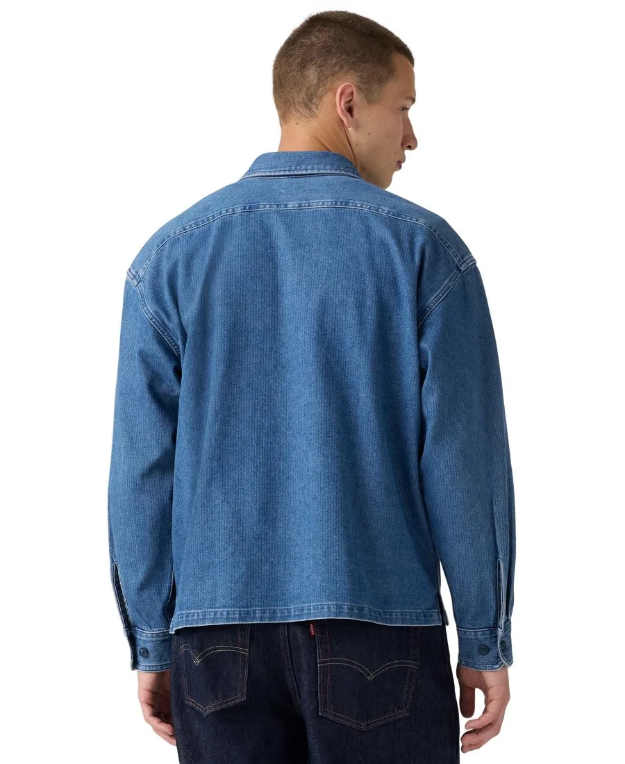 Рубашка свободного кроя с длинным рукавом Waller Levi's, Indigo — фото 4