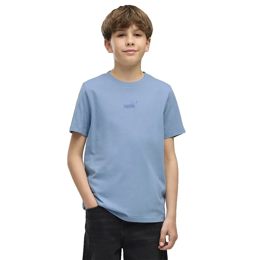 Футболка с коротким рукавом Essential Small Nº1 Logo Centered Puma, синий