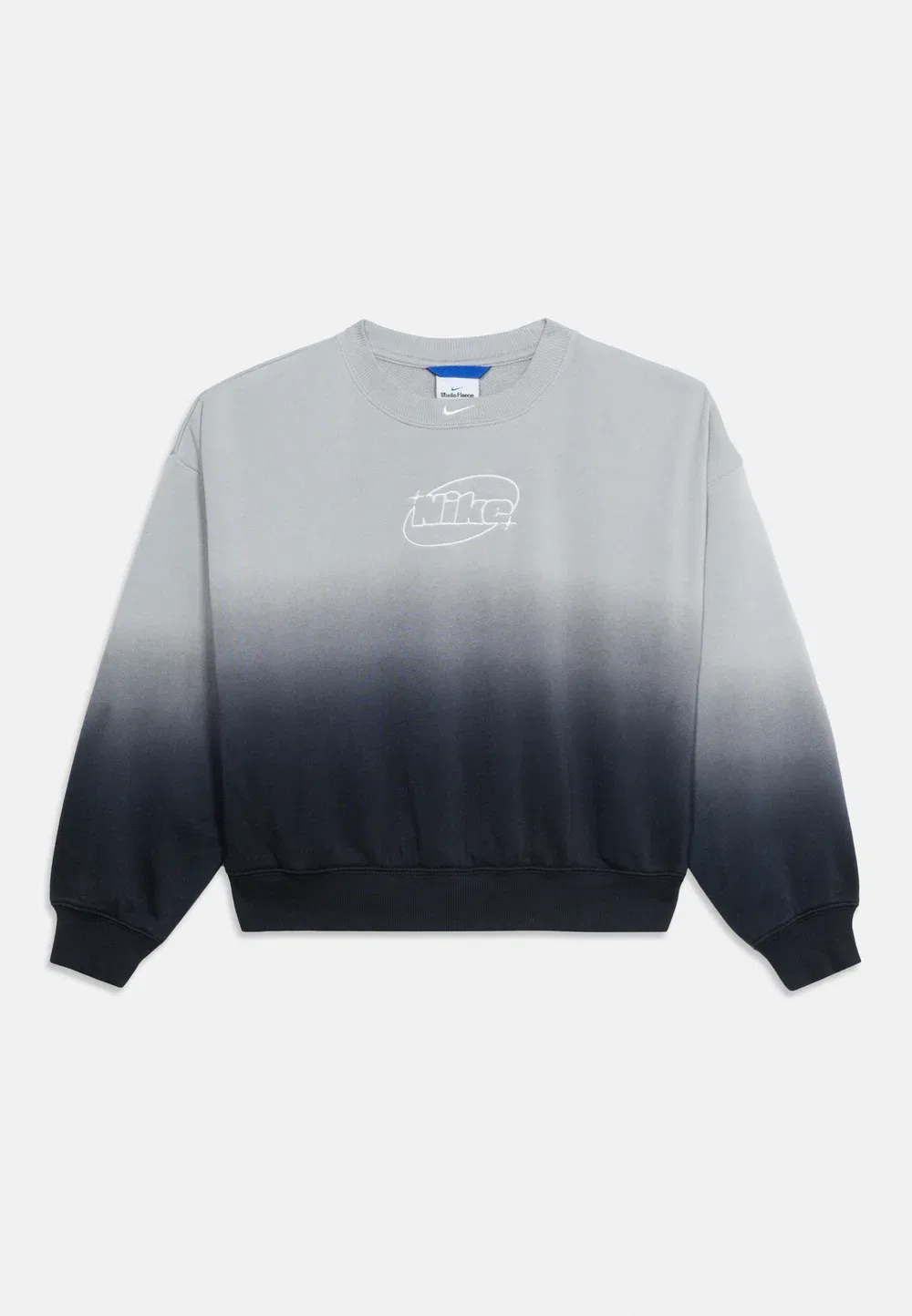Толстовка Nike Sportswear, Smoke Grey/Black/White — фото 3